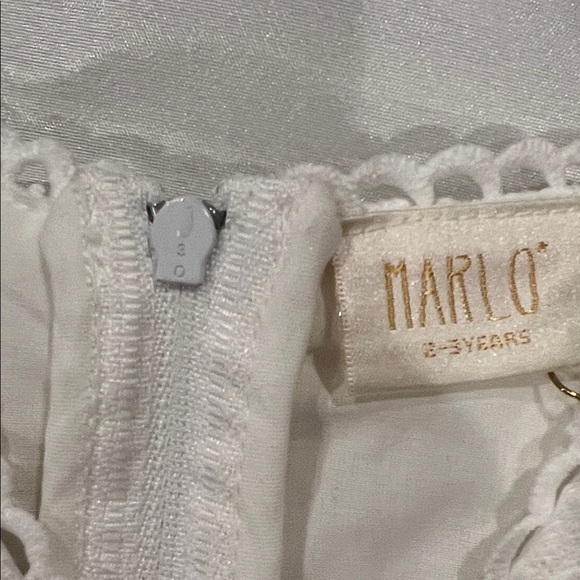 NWT Marlow White Lace Formal Kids Dress size 2/3 years - Picture 2 of 12